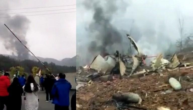 Srušio se kineski vojni avion, nema informacija o žrtvama