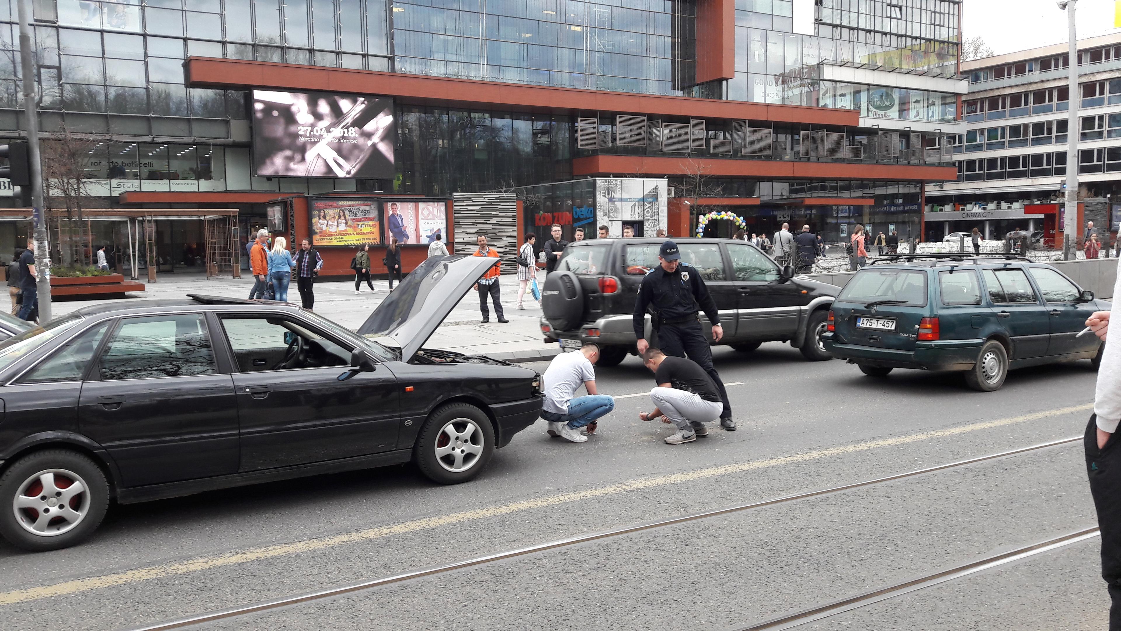 Udes u centru Sarajeva, nije bilo povrijeđenih