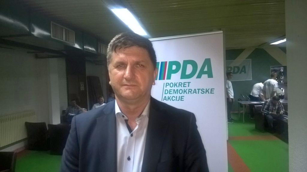 Husein Topčagić predsjednik Općinske organizacije PDA Gradačac