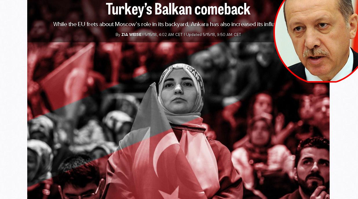 Analiza portala Politico: Turska smatra Balkan dijelom svoje prirodne sfere utjecaja