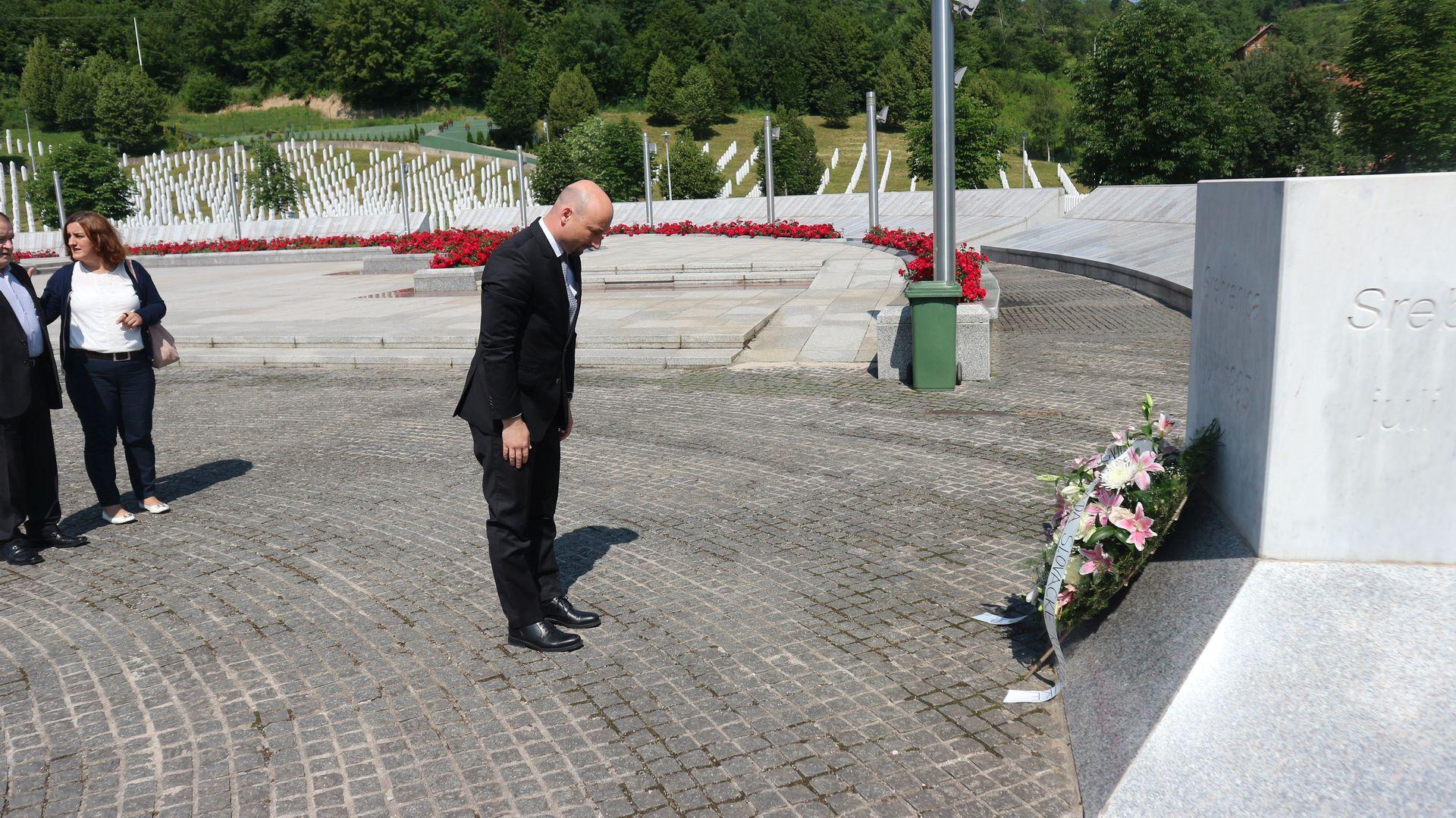 Slovački ambasador Martin Koča odao počast žrtvama genocida