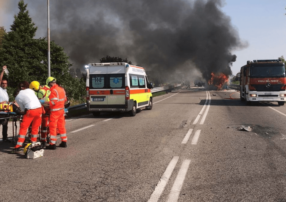 Italija: Zapalio se autobus u kojem su bili srednjoškolci iz Banje Luke