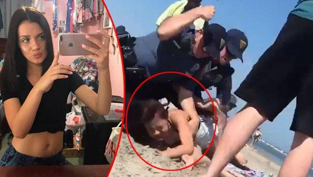 Policajac bacio na zemlju mladu majku i počeo je brutalno udarati pesnicama po glavi