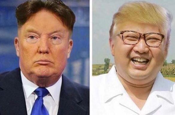 Kad Trampu i Kimu zamijene frizure