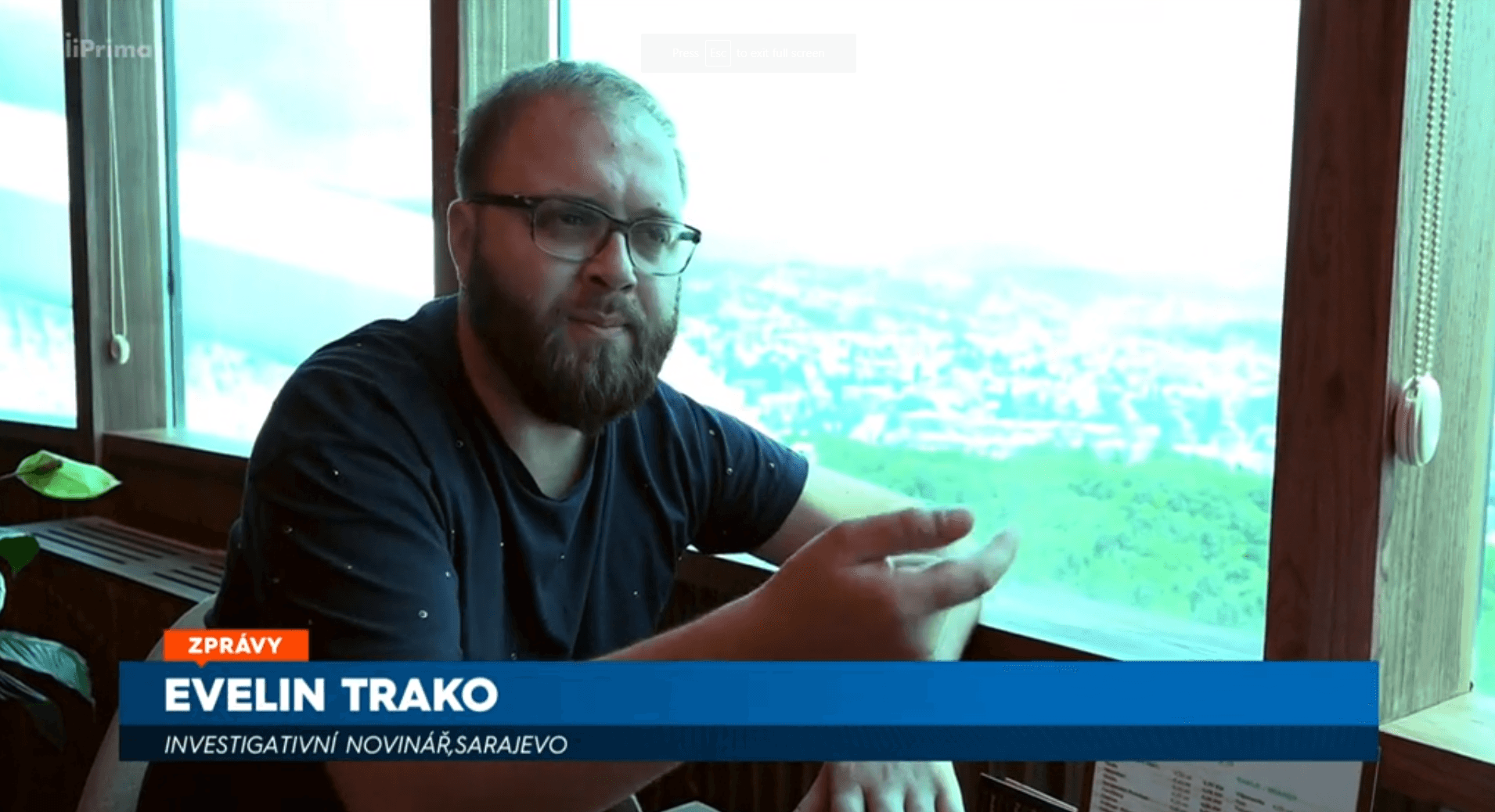 Novinar "Dnevnog avaza" u reportaži o migrantima češke televizije