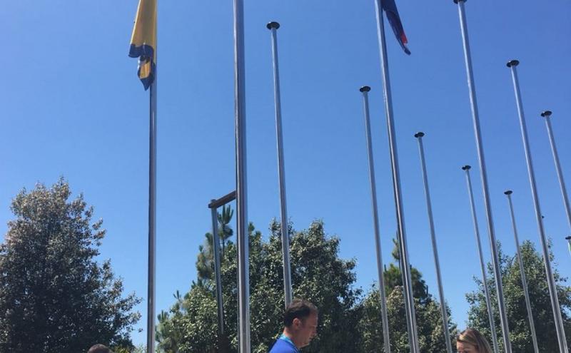 Podignuta zastava Bosne i Hercegovine uoči otvaranja 18. mediteranskih igara