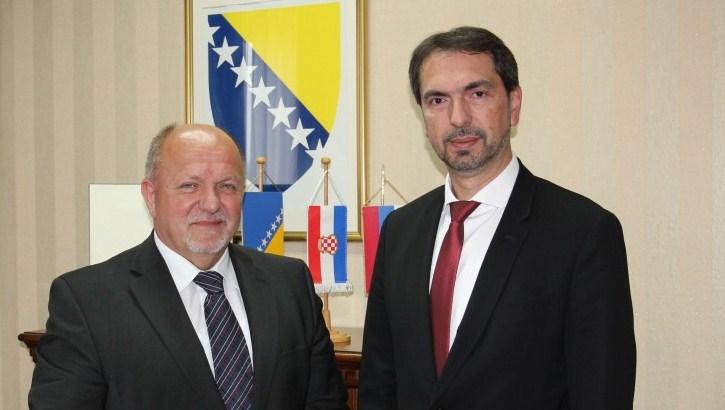 Marinko Čavara razgovarao s ministrom za izbjeglice RS Davorom Čordašom