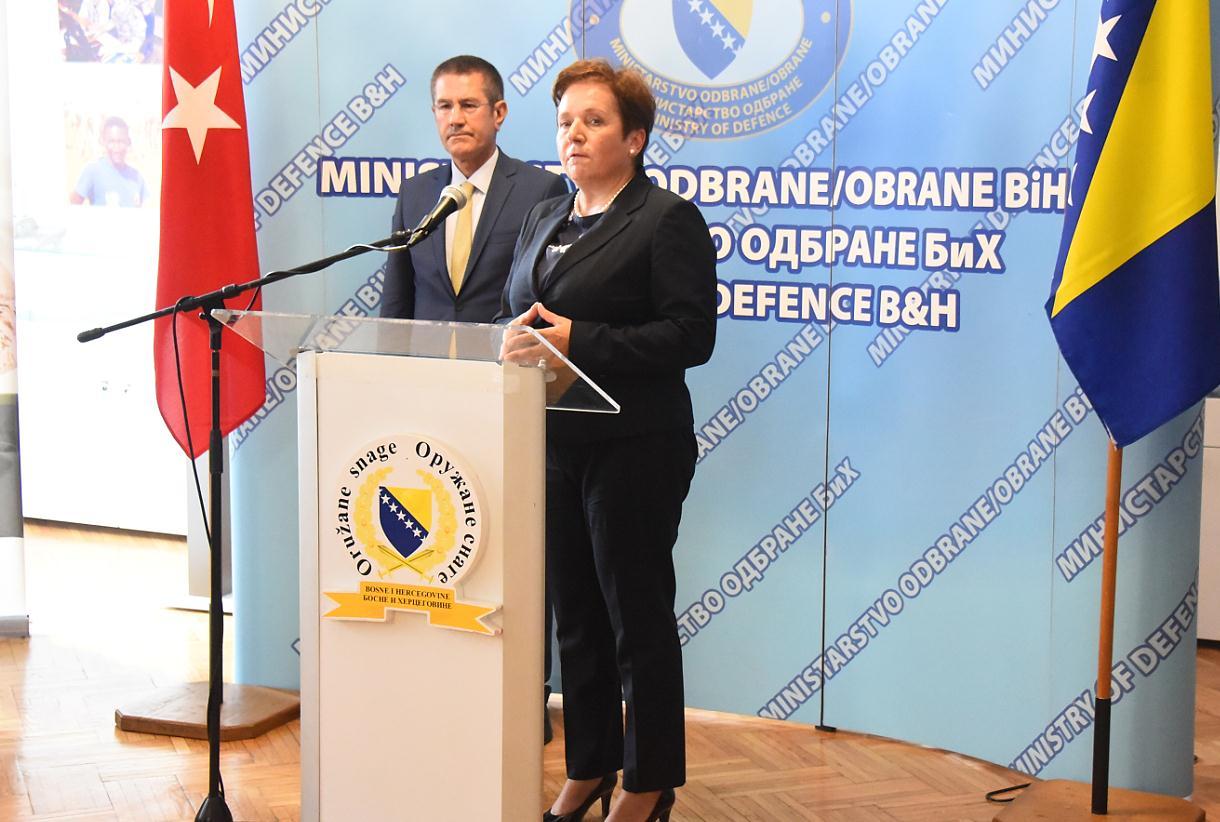 Turski ministar odbrane Čanikli: Nastavljamo podržavati BiH na euroatlantskom putu