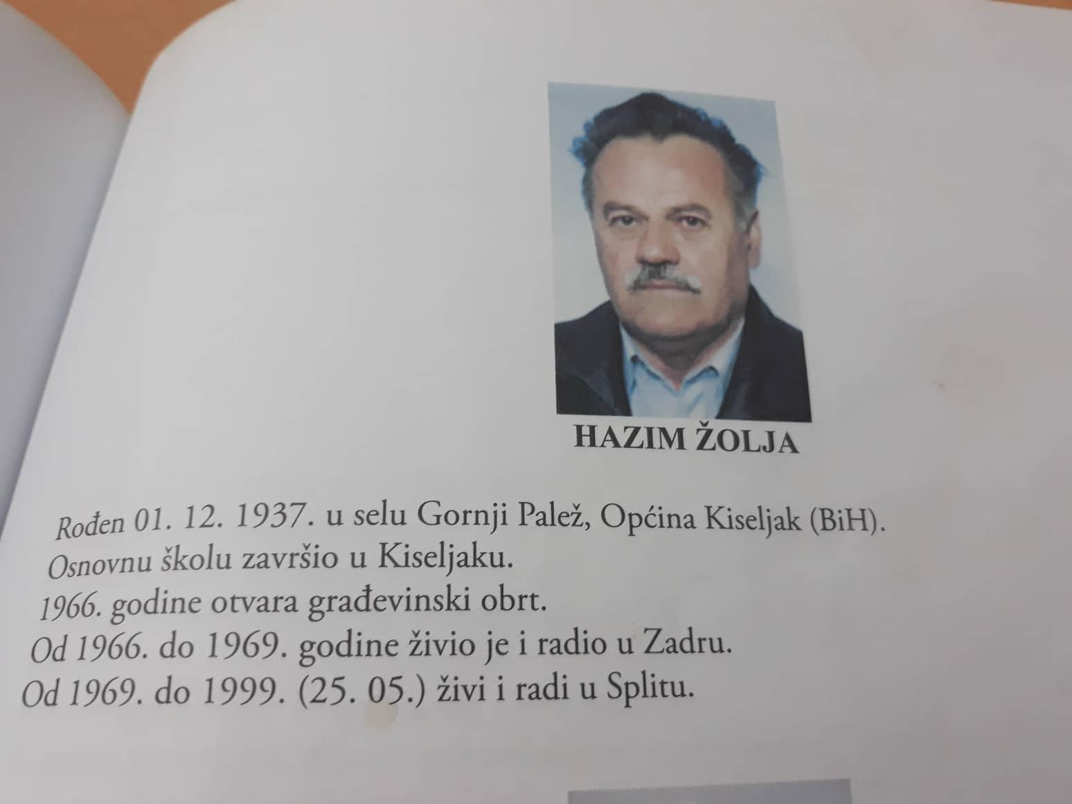 Kiseljak: Preminuo osnivač i predsjednik Islamske zajednice Split Hazim Žolja