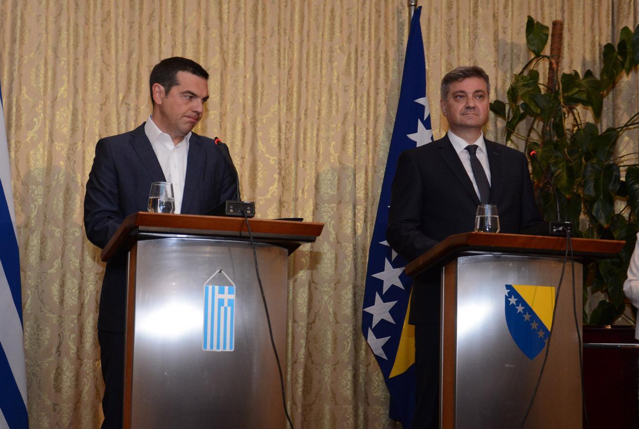 Cipras nakon sastanka sa Zvizdićem: Naša podrška stabilnosti, razvoju i evropskoj perspektivi BiH bila je i ostaje neupitna