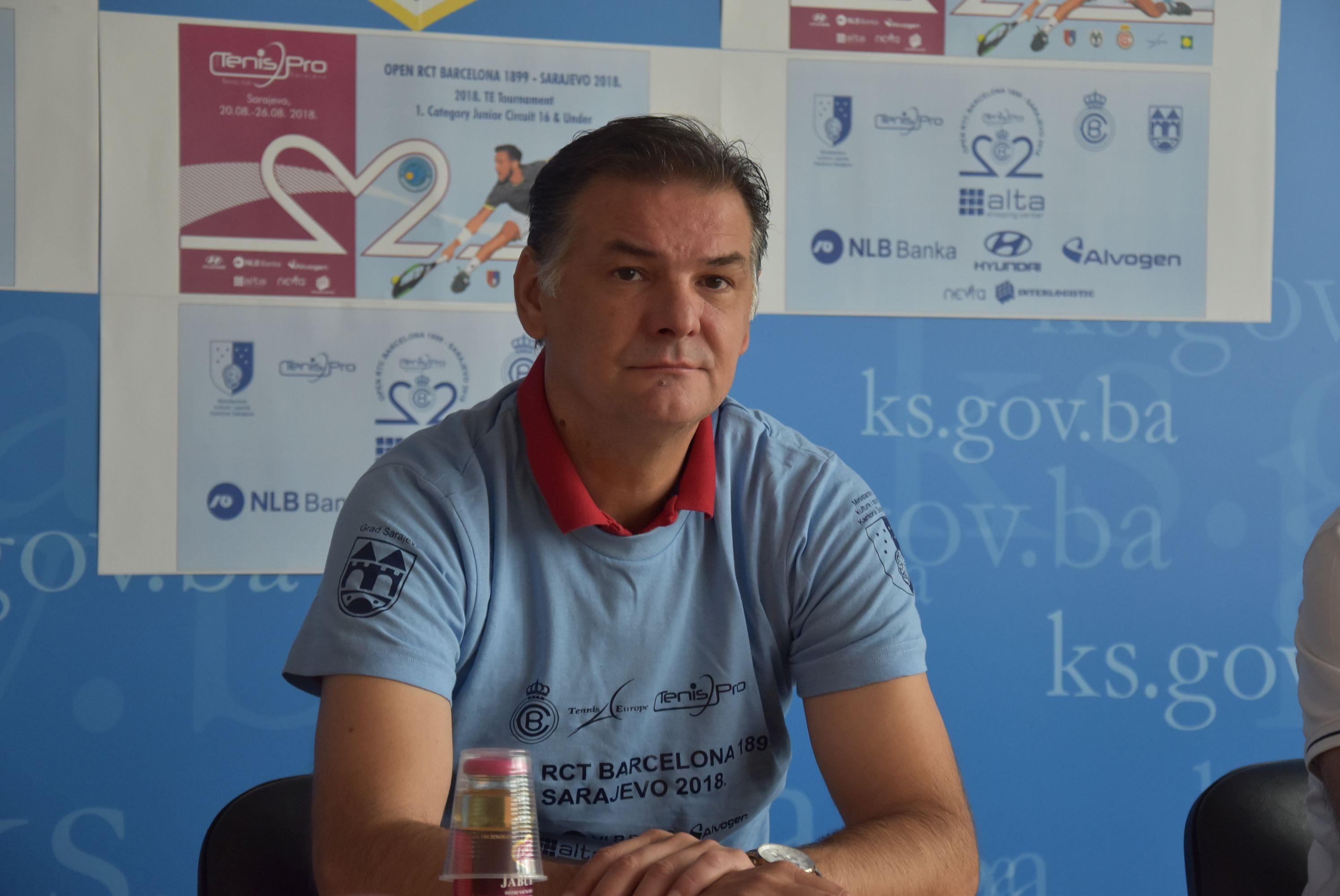 Ministarstvo kulture i sporta KS generalni pokrovitelj teniskog turnira "Open RTC Barcelona 1899 - Sarajevo 2018"
