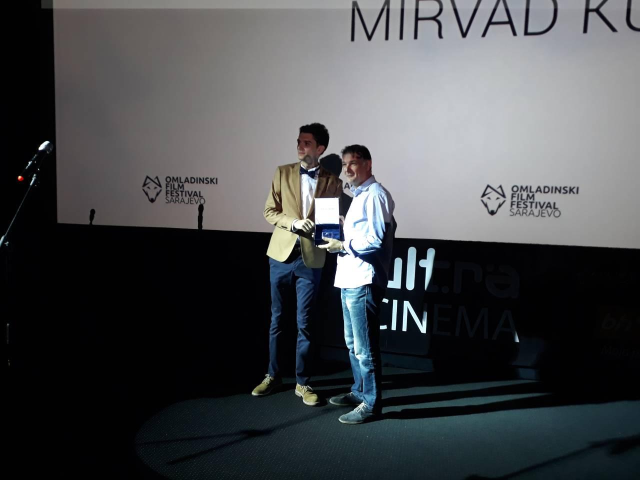 Mirvad Kurić dobio nagradu "Festivalski prsten" - Avaz