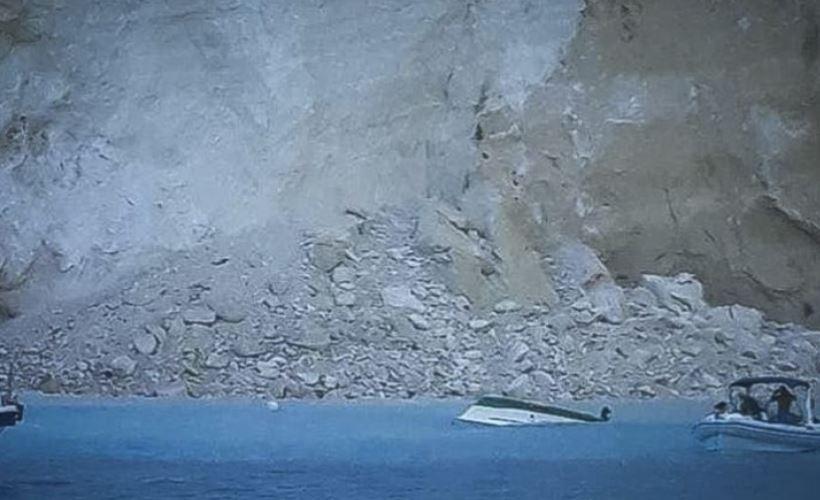 Pogledajte jezivi snimak sa Zakintosa: Trenutak kad se stijena srušila na turiste