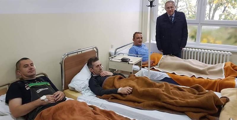 Načelnik općine Bosanski Brod posjetio povrijeđene radnike, započeta istraga o eksploziji u Rafineriji nafte