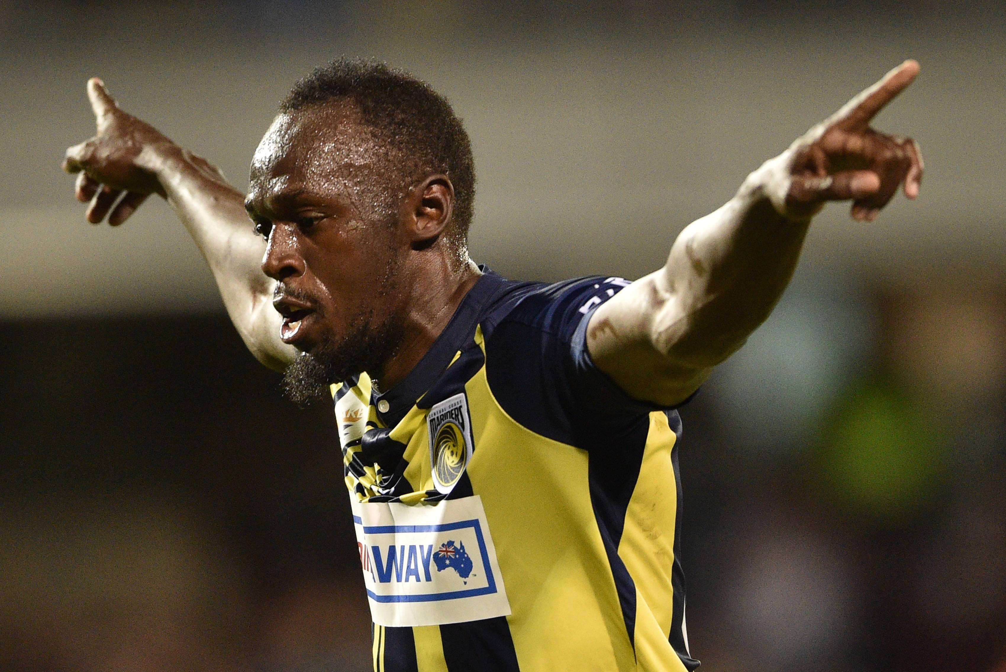 Usein Bolt postigao prve profesionalne golove u nogometnoj karijeri