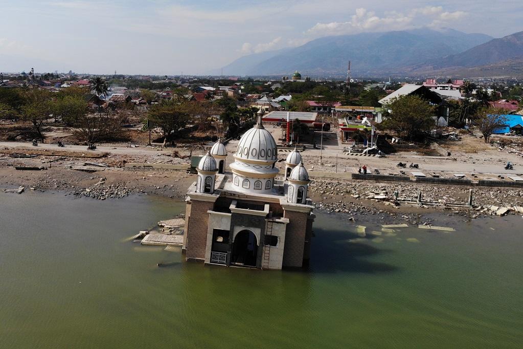 Džamija u Indoneziji, nakon cunamija postala "plutajuća"