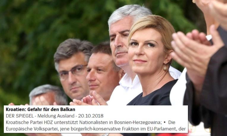"Spiegel": Postoji opasnost za Balkan i zove se HDZ