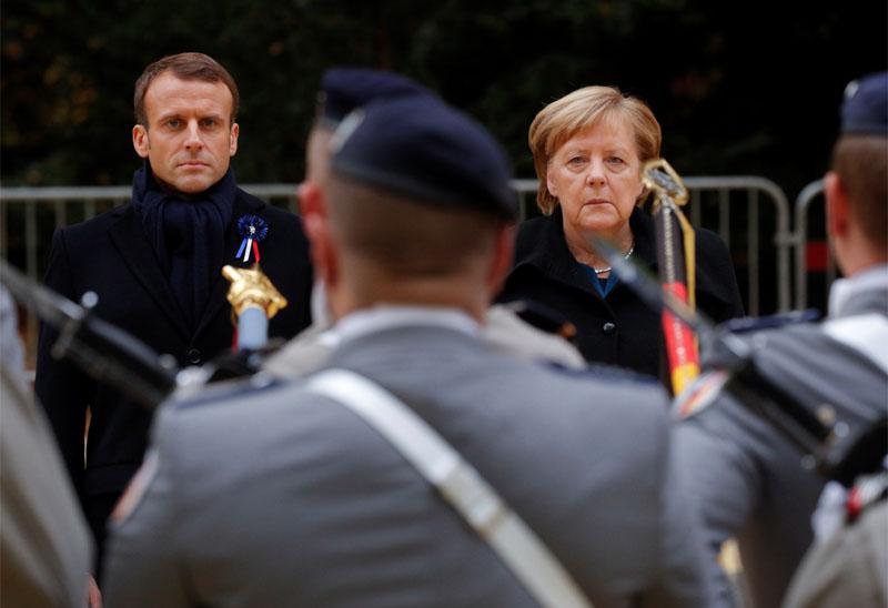 Merkel sa Makronom na obilježavanju 100 godina od završetka Prvog svjetskog rata - Avaz