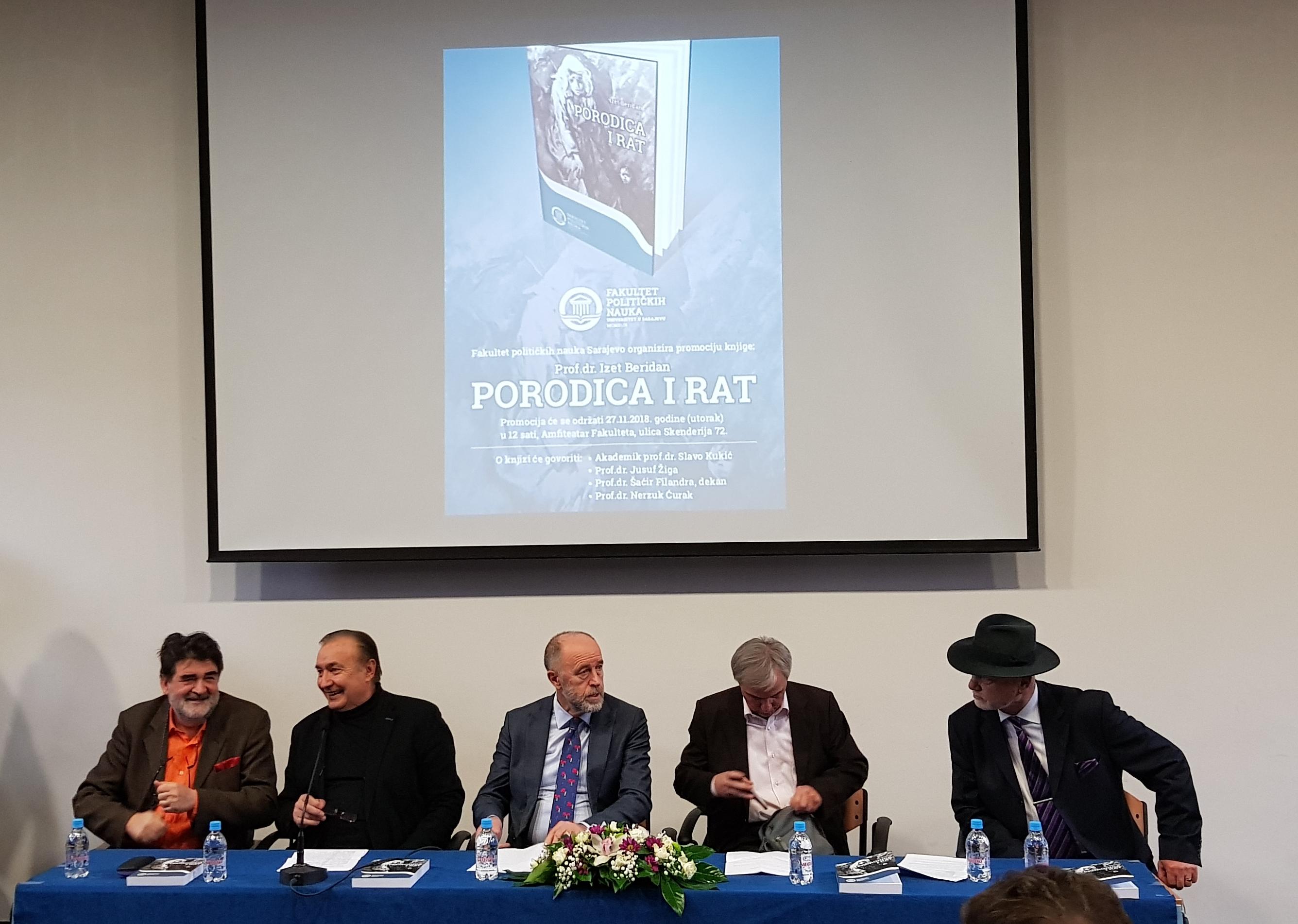 Promocija knjige "Porodica i rat" prof. dr. Izeta Beridana - Avaz