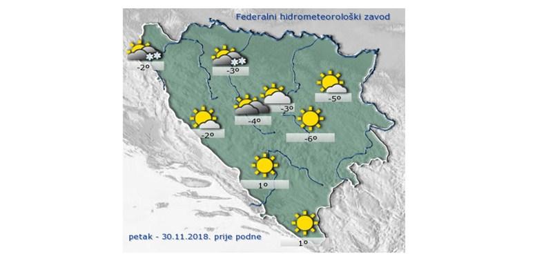 U Sarajevu malo do umjereno oblačno i sunčano vrijeme - Avaz