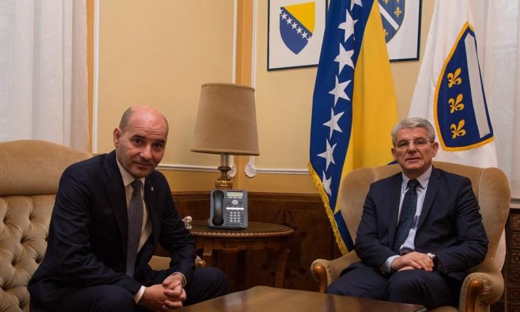 Džaferović primio u nastupnu posjetu ambasadora Republike Srbije