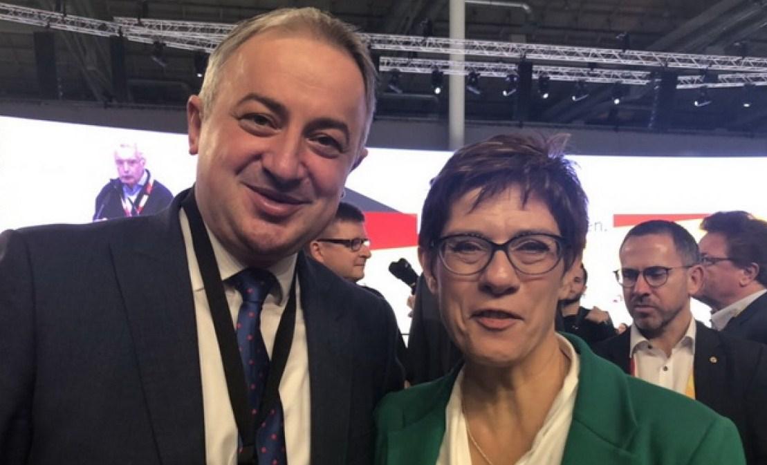 Borenović se sastao s novom šeficom CDU-a Anegret Kramp-Karenbauer