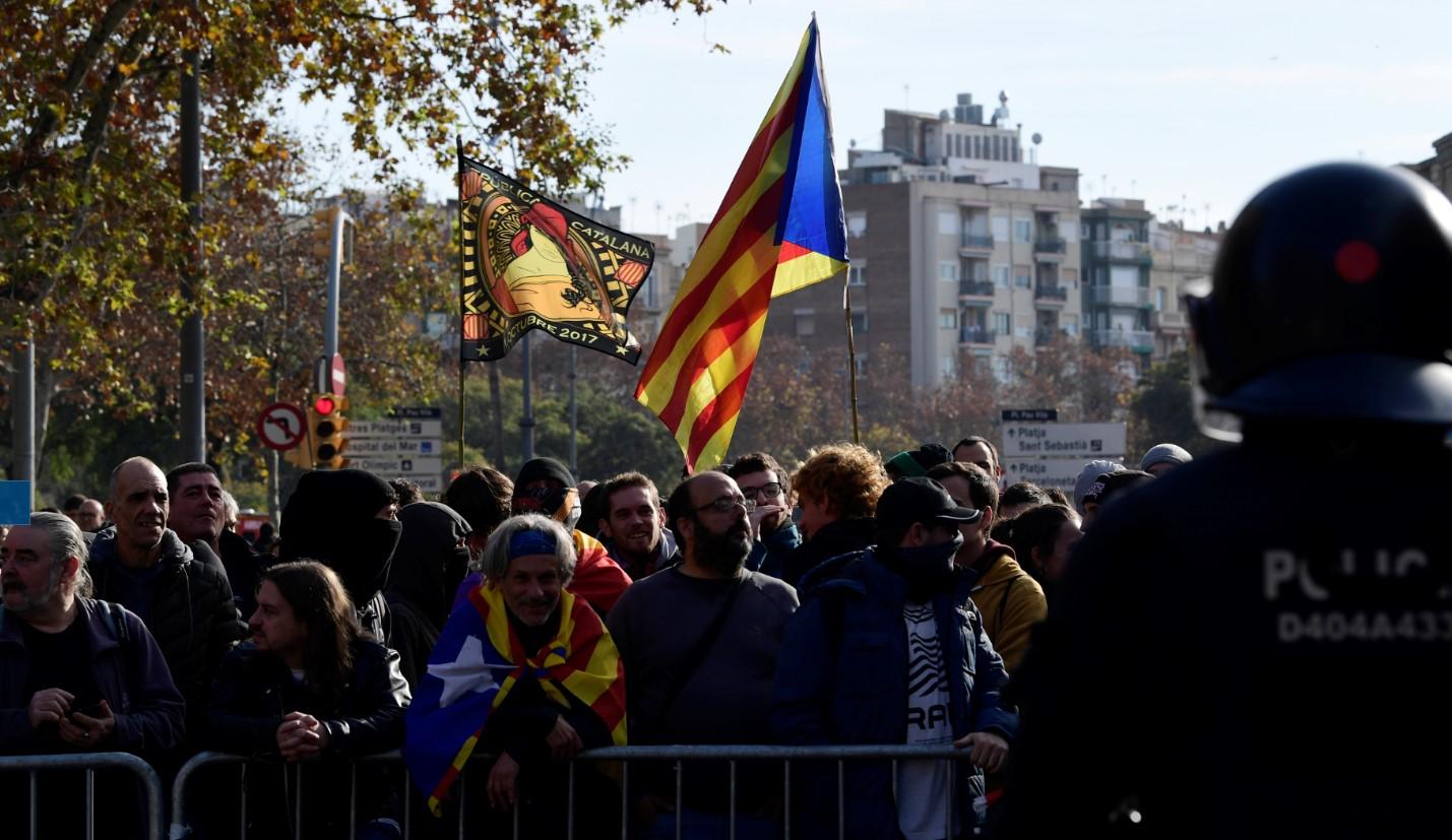 Blokada puteva u Kataloniji