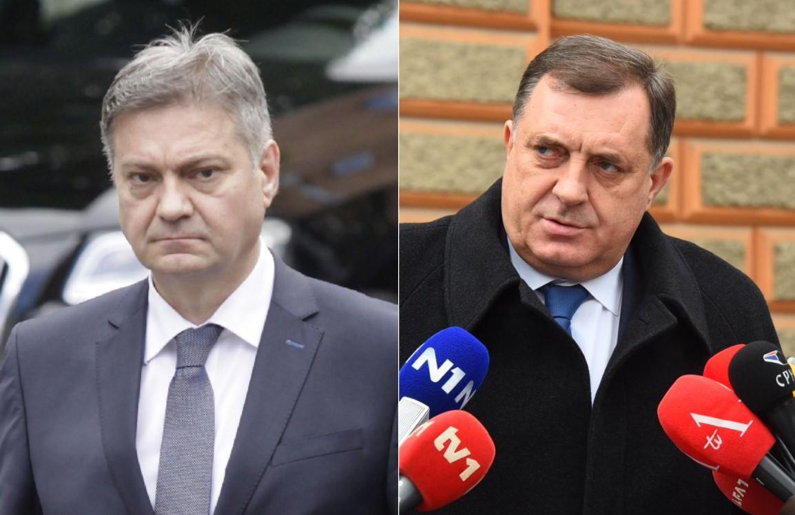 Zvizdić i Dodik: Teške riječi pred Salivenom - Avaz