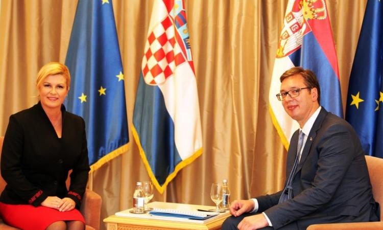 S ranijeg sastanka Grabar-Kitarović i Vučića - Avaz