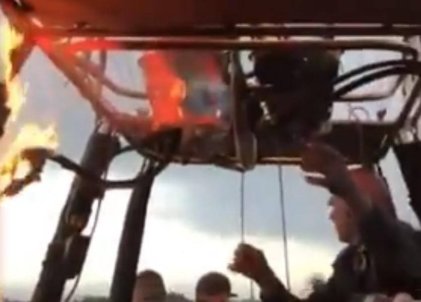 Zapalila se korpa balona u kojoj su bili pilot i 15 putnika