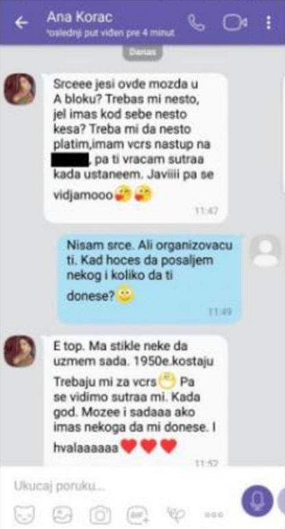 Prepiska Ane Korać i Đorđa Zafirovića - Avaz