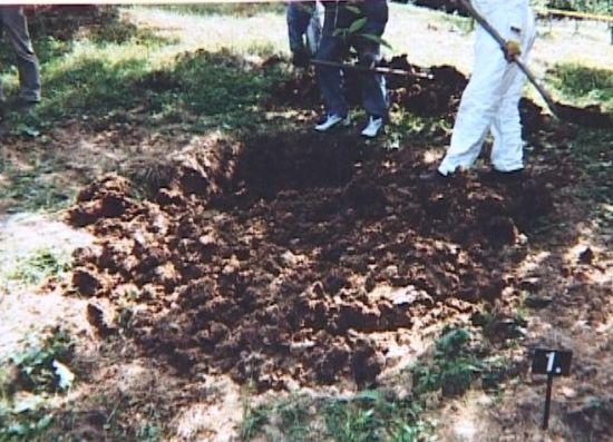 Grobnica u kojoj je bio leš umotan u foliju - Avaz