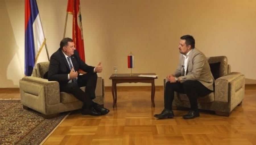 Dodik u razgovoru s novinarom portala Vijesti.ba - Avaz