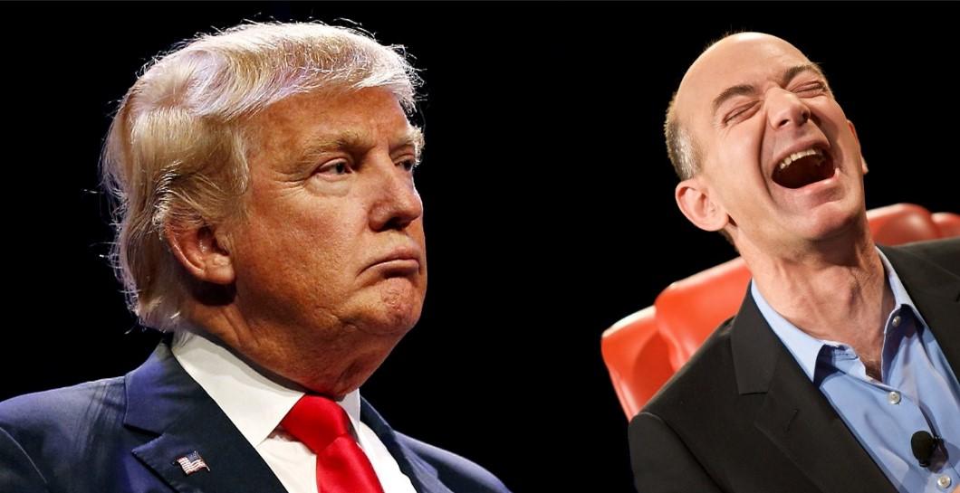 Donald Tramp i Džef Bezos - Avaz