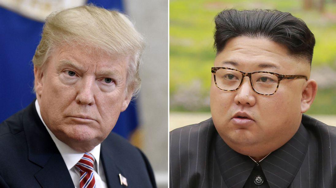 Donald Tramp i Kim Jong-un - Avaz