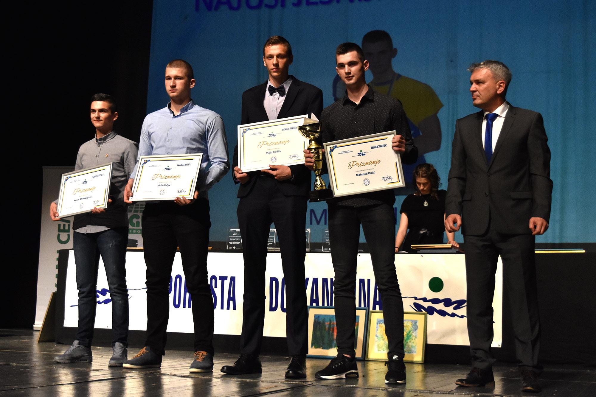Proglašeni najbolji sportisti Zeničko-dobojskog kantona za 2018. godinu