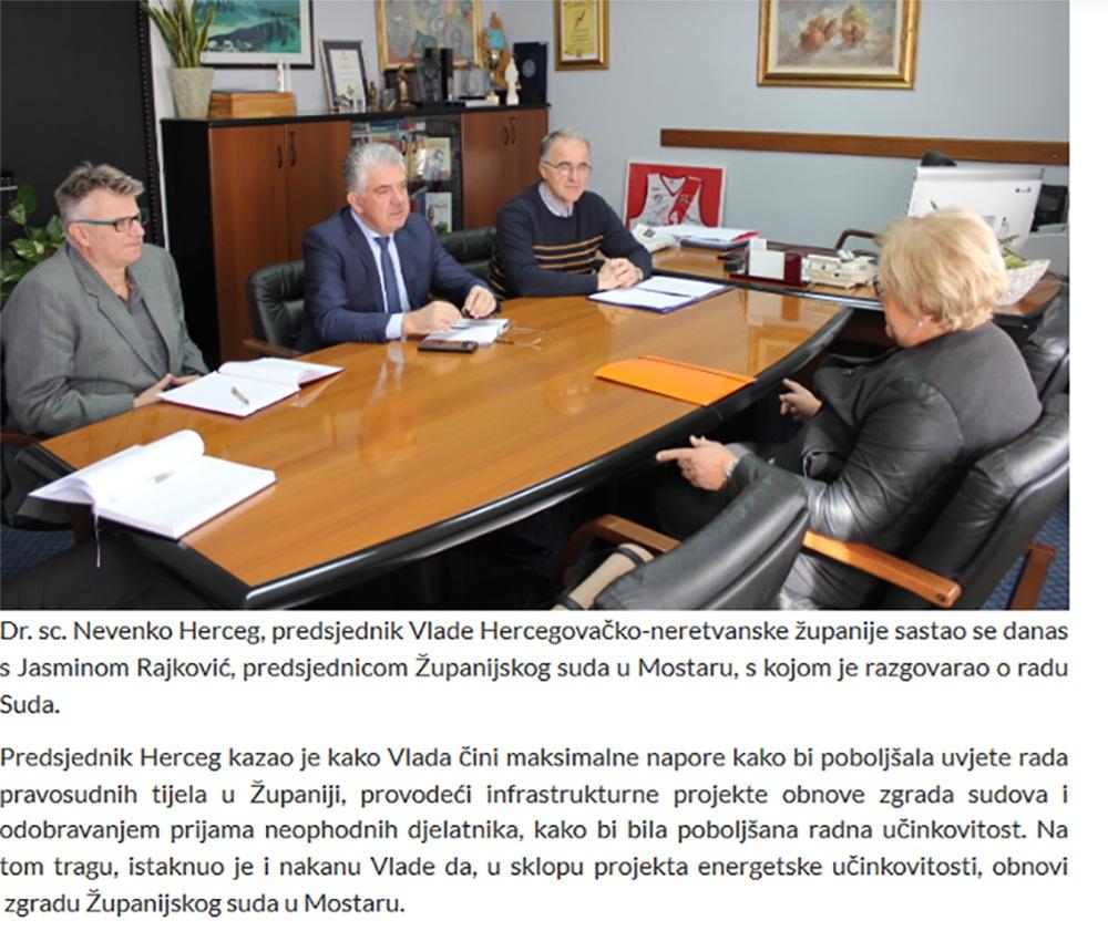 Sa sastanka Herceg i Rajković: Obznanjena namjera Vlade - Avaz