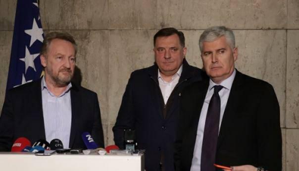 Izetbegović, Dodik i Čović - Avaz