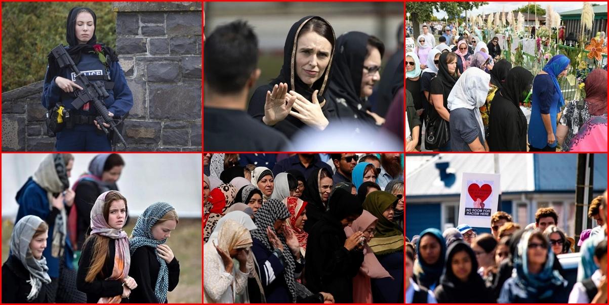 Žene s Novog Zelanda u znak solidarnosti s muslimankama nosile marame