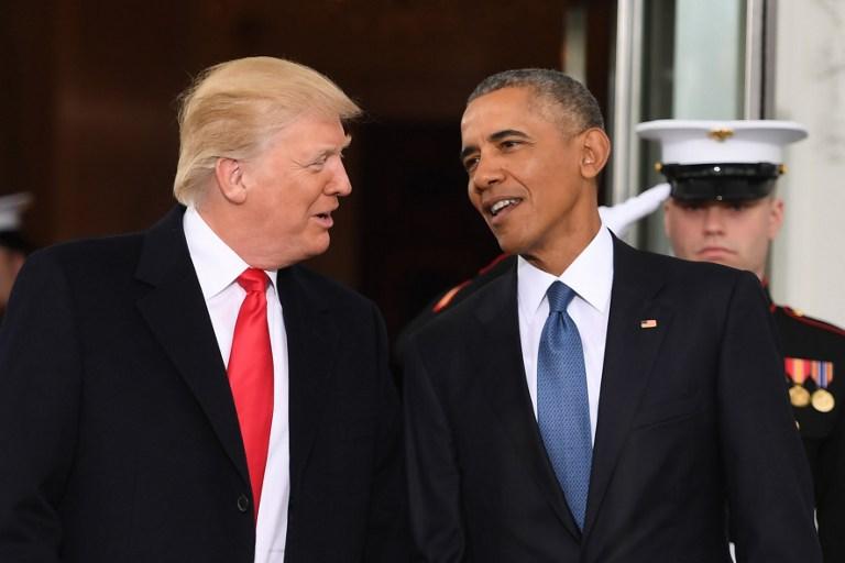 Donald Tramp i Barak Obama - Avaz