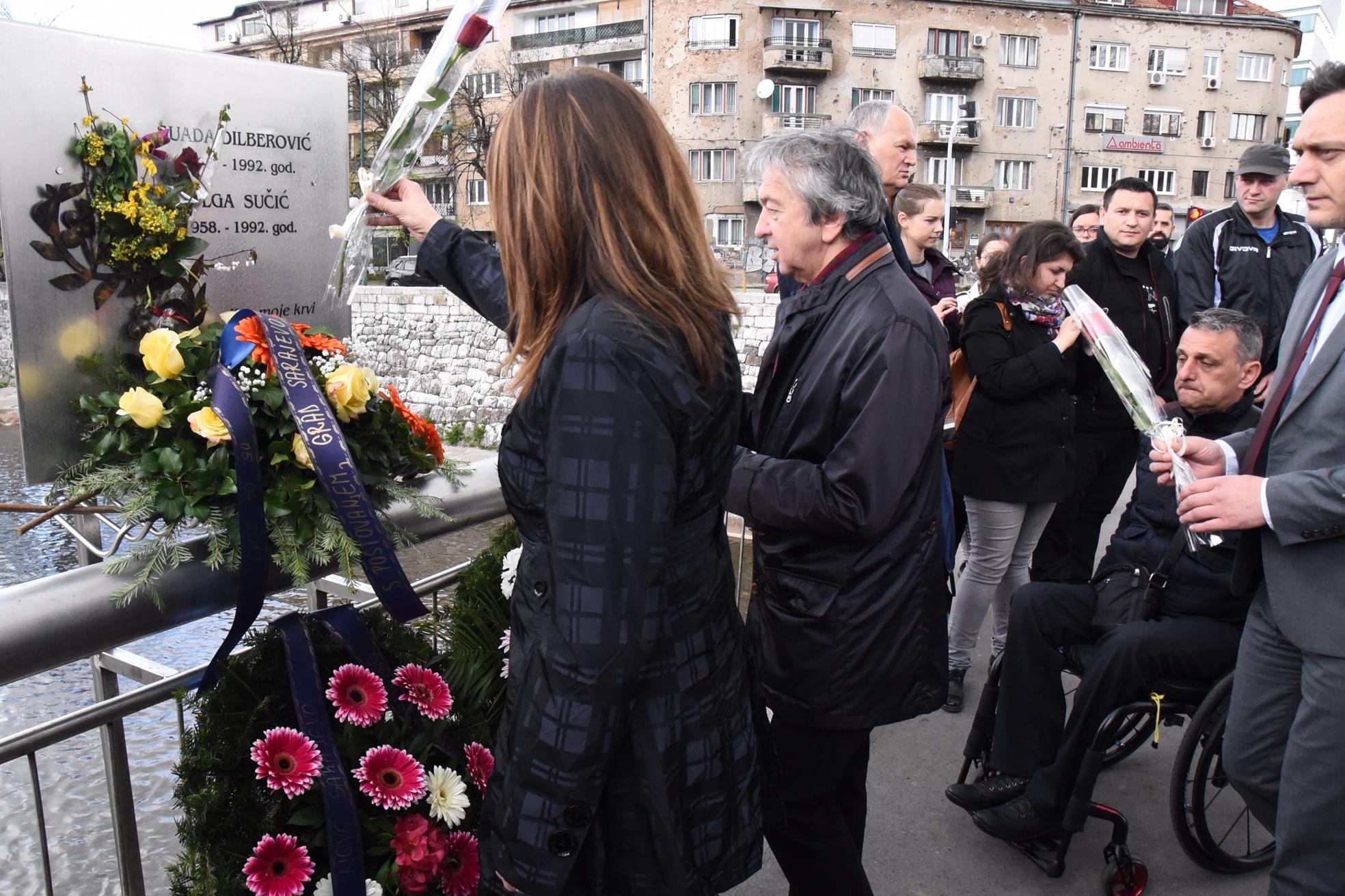 Odata počast prvim civilnim žrtvama opkoljenog Sarajeva