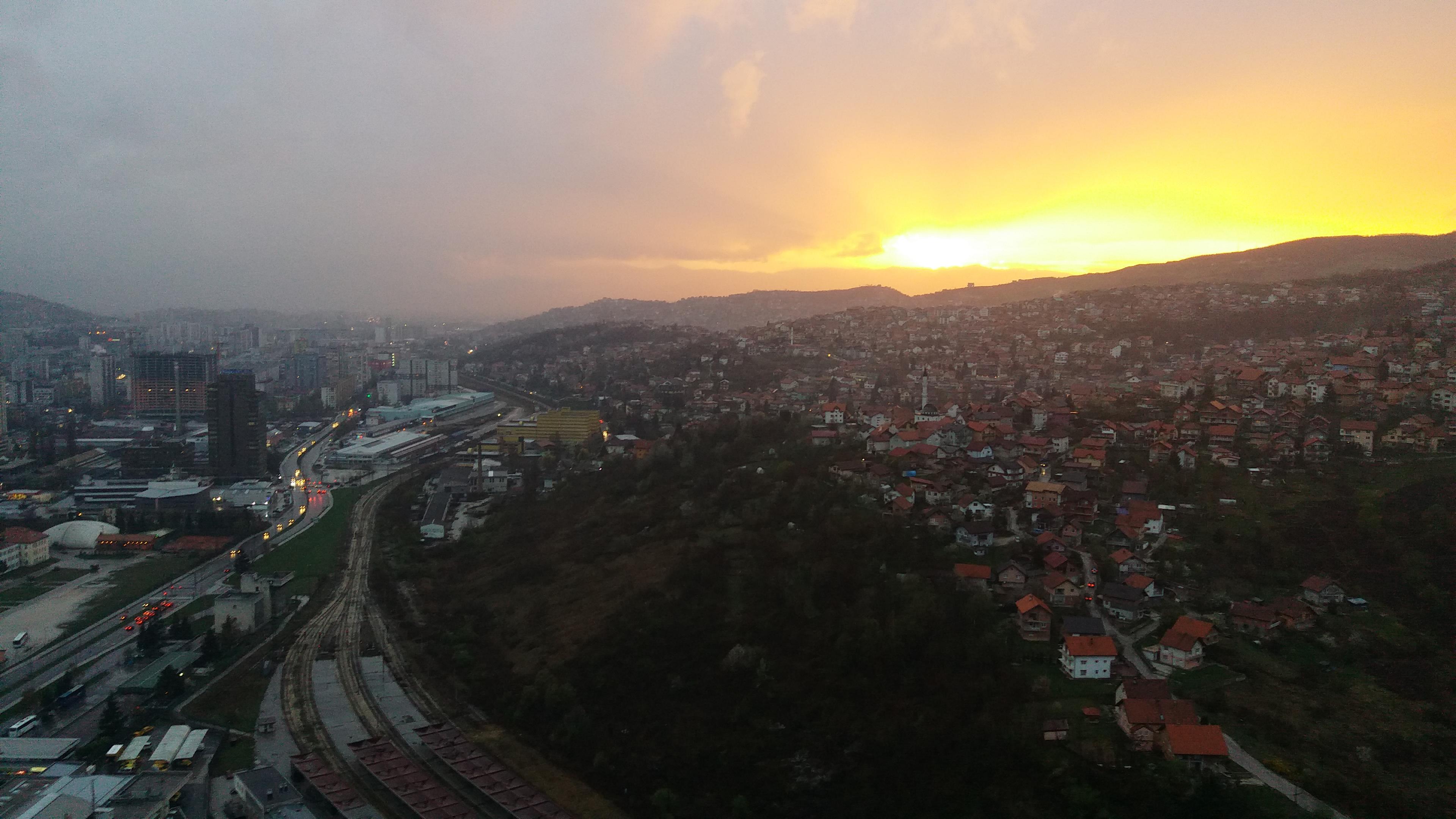 Pogledajte prelijepe prizore zalaska sunca u Sarajevu