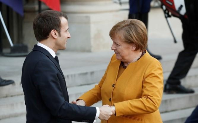 Njemačka kancelarka Angela Merkel i francuski predsjednik Emanuel Makron - Avaz