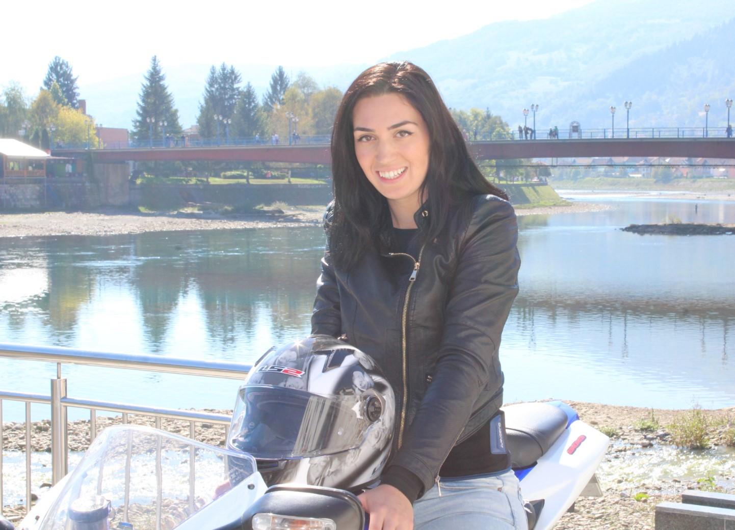 Vildana Muratspahić: Ljubav prema motociklima traje još od osnovne škole - Avaz