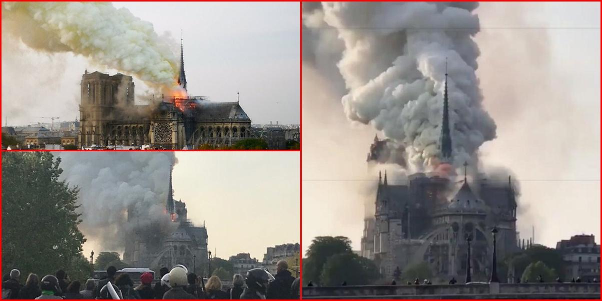 Dramatični snimci iz Pariza: Portparol katedrale Notre-Dame poručio da od nje ništa neće ostati