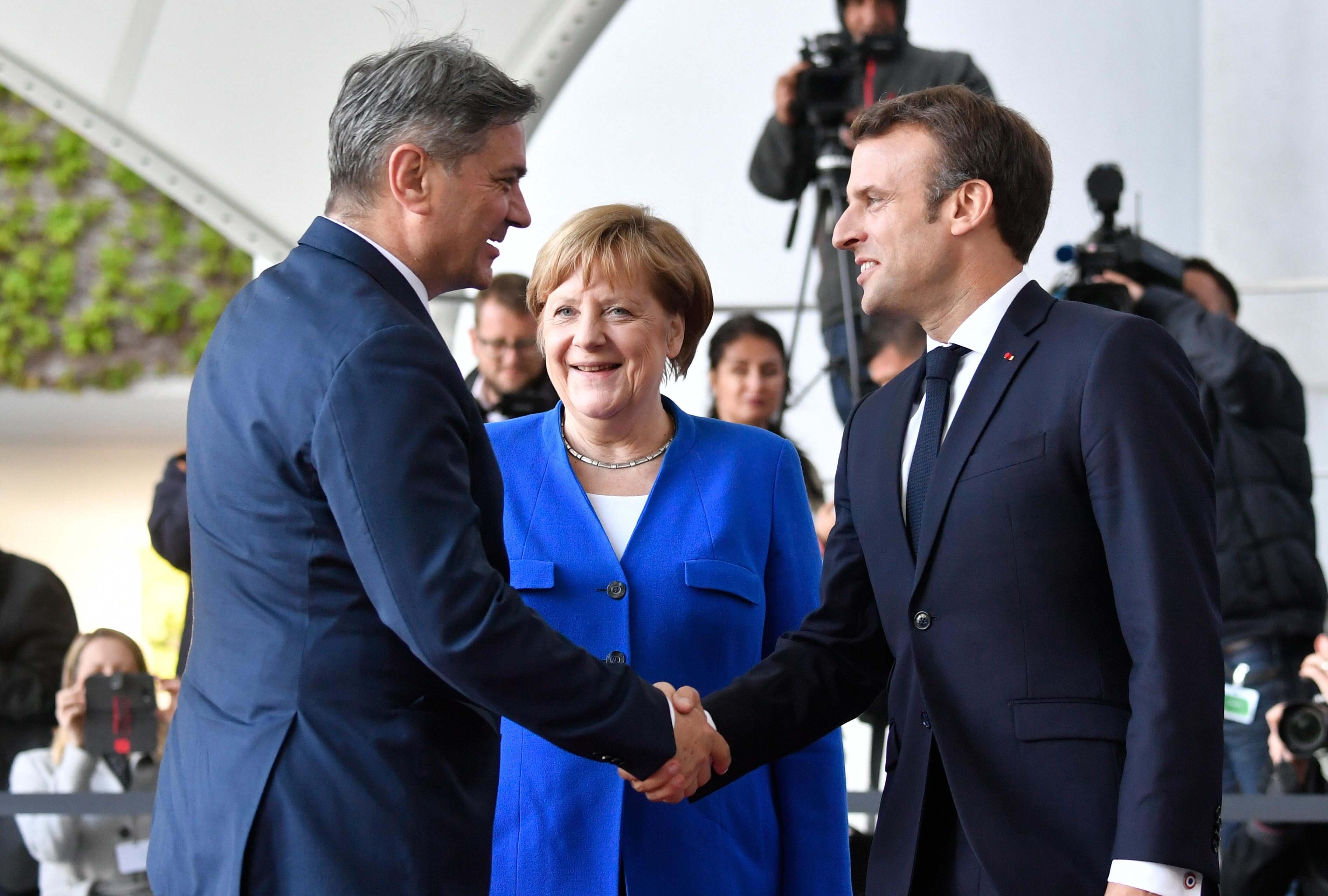Zvizdić u Berlinu s Merkel i Makronom - Avaz