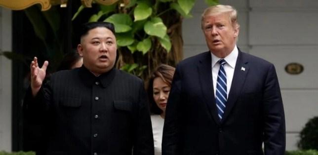 Kim Jong-un i Donald Tramp - Avaz