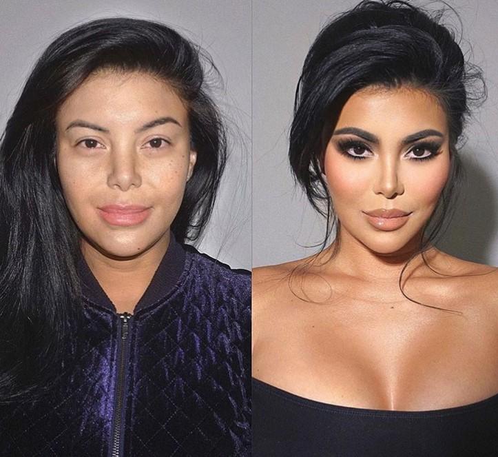 Prije i poslije šminkanja - Avaz