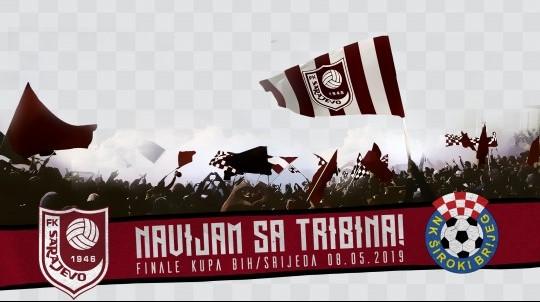 Akcija najvatrenijih navijača Sarajeva: Navijam s tribina!