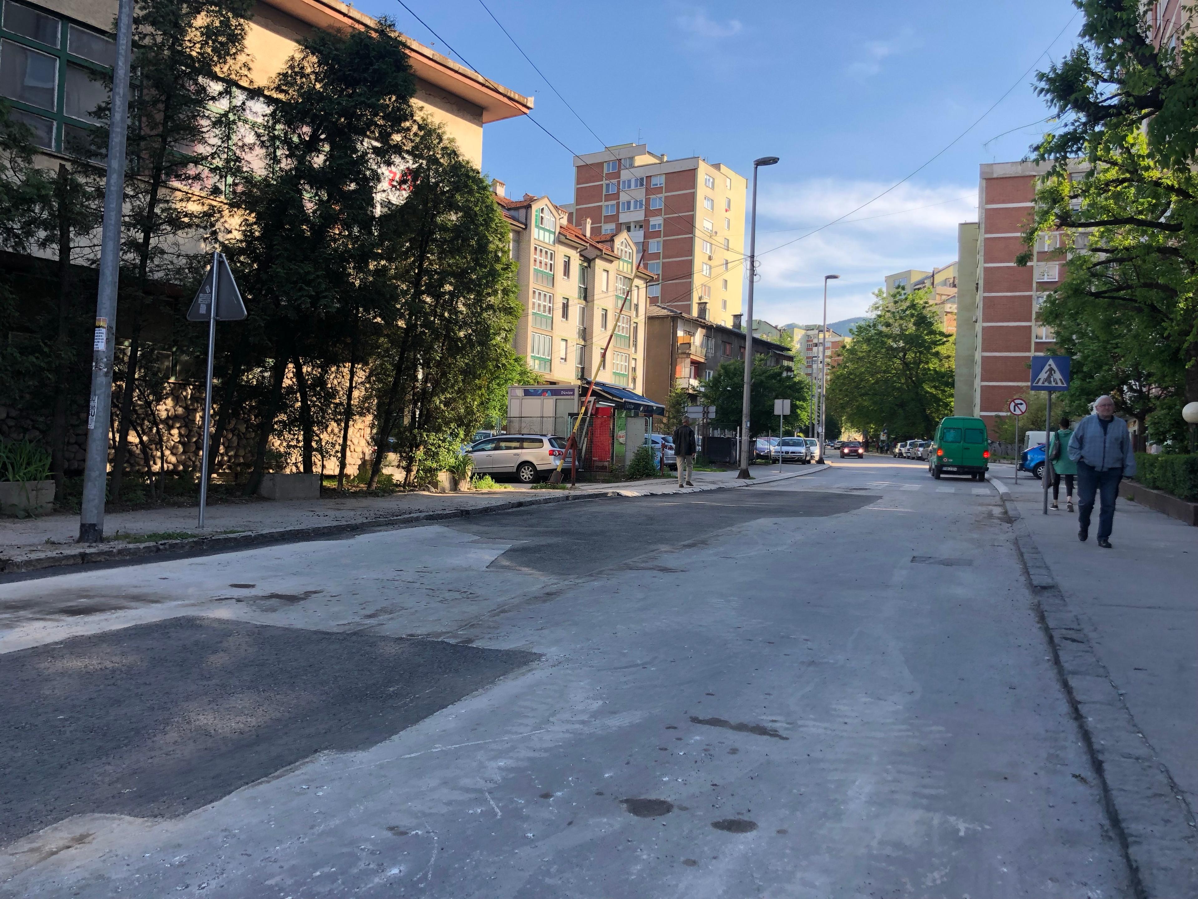 Sanirana oštećena ulica na Mokušnicama